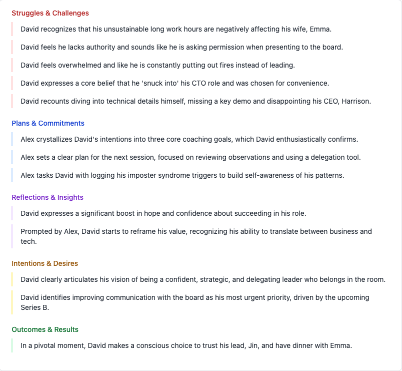 Session Observations Screenshot